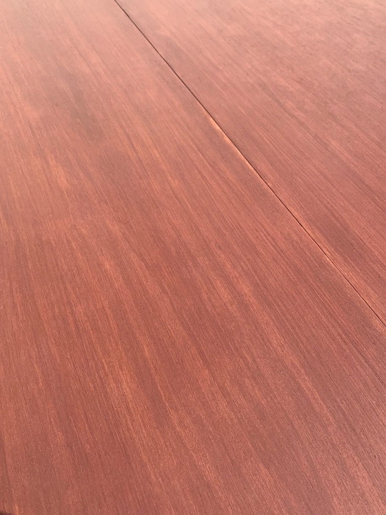 Image 1 of Vintage mahoniehouten uitschuifbare tafel