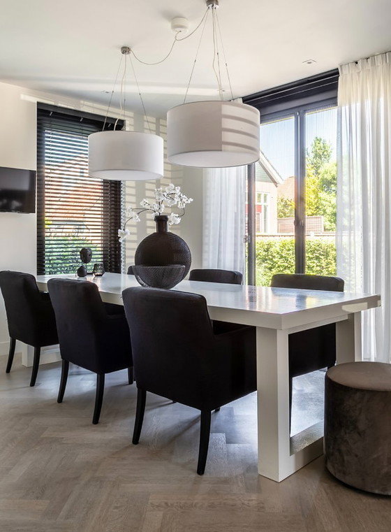 Image 1 of Keijser & Co Pure dining table 300 x 100 cm – white, oak