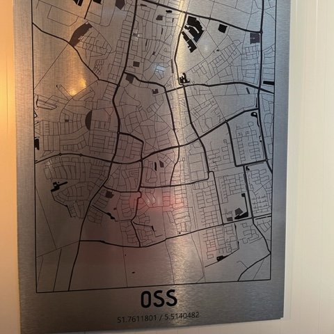 Image 1 of Decoración de pared Mondi Art Map Oss