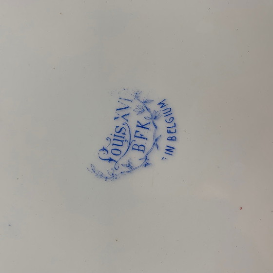 Image 1 of Piatto antico per torta Luigi XVI, BFK, Belgio