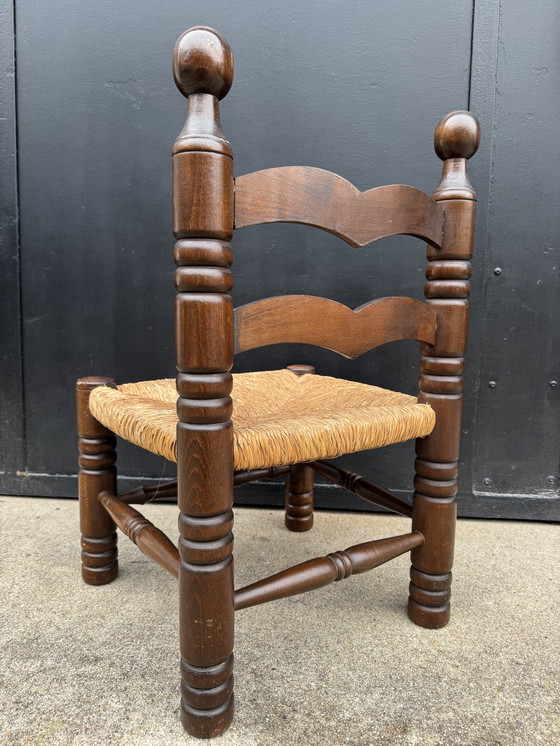 Image 1 of Charles Dudouyt Low Chair, jaren 1950