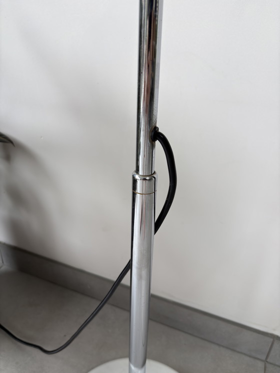 Image 1 of Vintage Mezzaluna Floor lamp Bruno Gecchelin