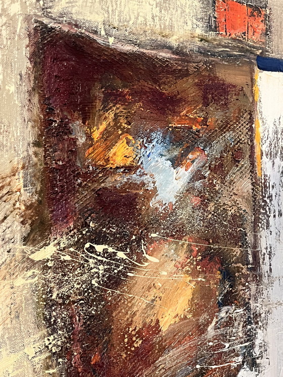 Image 1 of Jef Lenaers abstraktes Gemälde 'whatever'