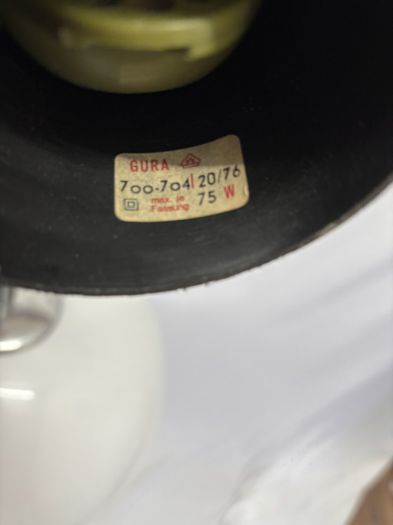 Image 1 of Vintage Gura Leuchten 'Mushroom' Hanglamp