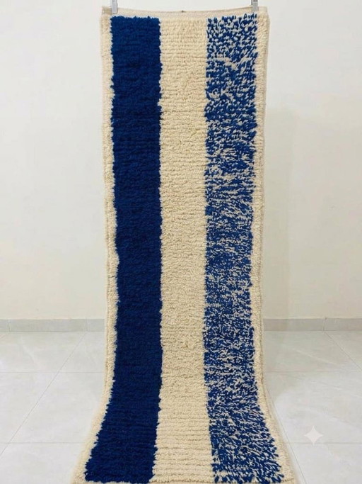 Berber Wool Hallway Rug 80/300cm
