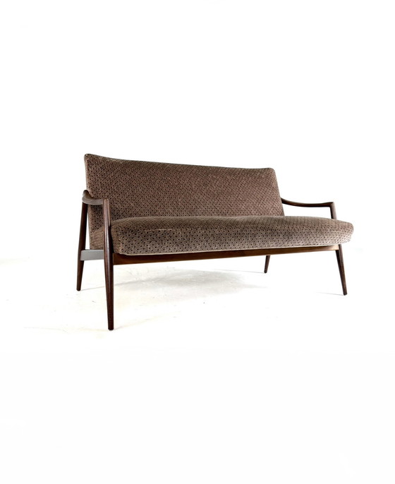 Image 1 of Vintage 3-seater sofa & armchair, Harmut Lohmeyer, Wilkhahn '60