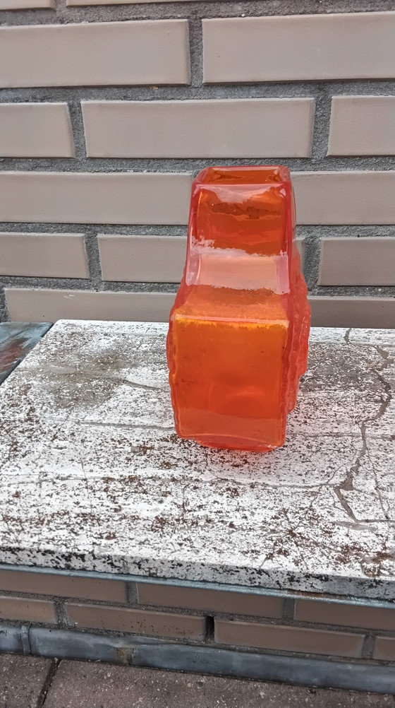 Image 1 of Glas object, oranje
