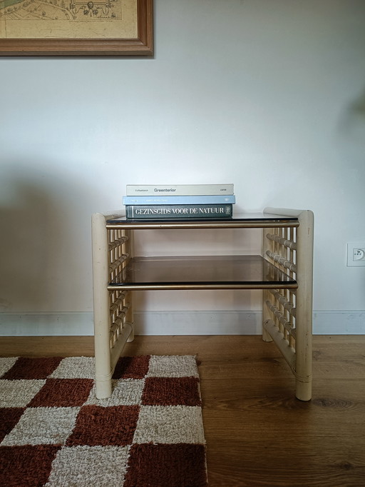 Hollywood Regency side table