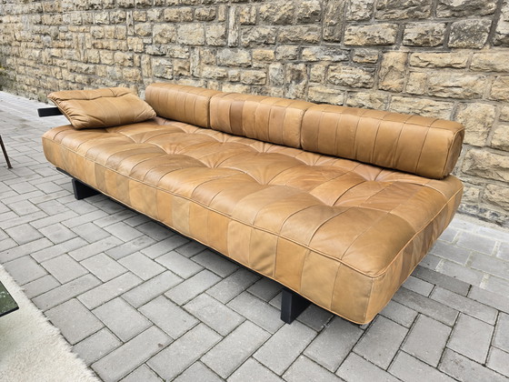 Image 1 of DE SEDE DS 80 DAYBED SOFA EN CUIR 60S 70S VINTAGE LOFT STUDIOSOFA