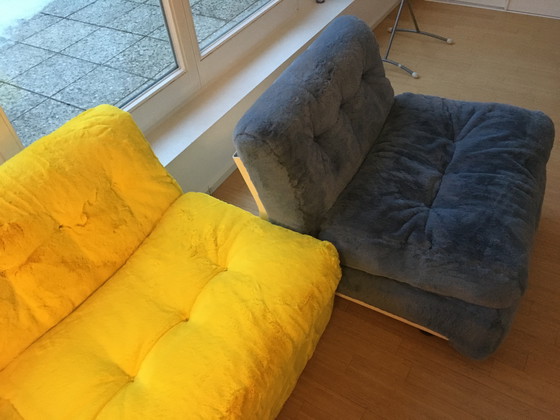 Image 1 of Mario Bellini AMANTA / Set 2 / Piel sintética / renovado