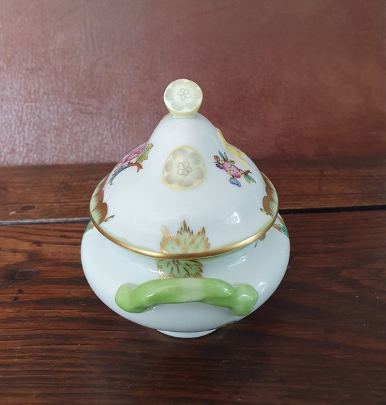Miniterrina Herend Hungría – Reina Victoria (6017/VBO) – Herend 6017/VBO, Objetos decorativos, Porcelain (photo 4 of 16)