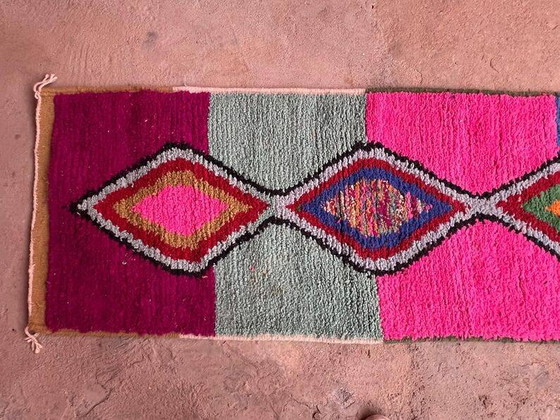Handgefertigter Läufer 350cm x 70cm – Teppiche & Läufer, Wool (photo 3 of 10)