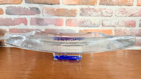 Kosta Boda Schale von Bertil Vallien, Schalen, Glas, Blau (Foto 6 von 9)