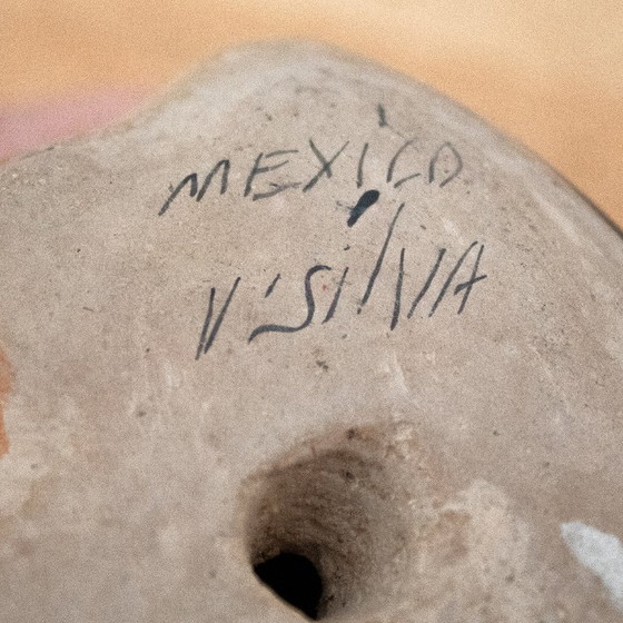Image 1 of Petite figurine de hibou Tonala, art populaire mexicain