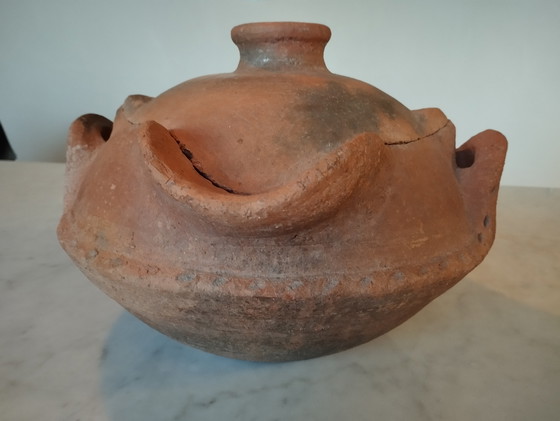 Image 1 of Jarrón de terracota bereber otomano antiguo