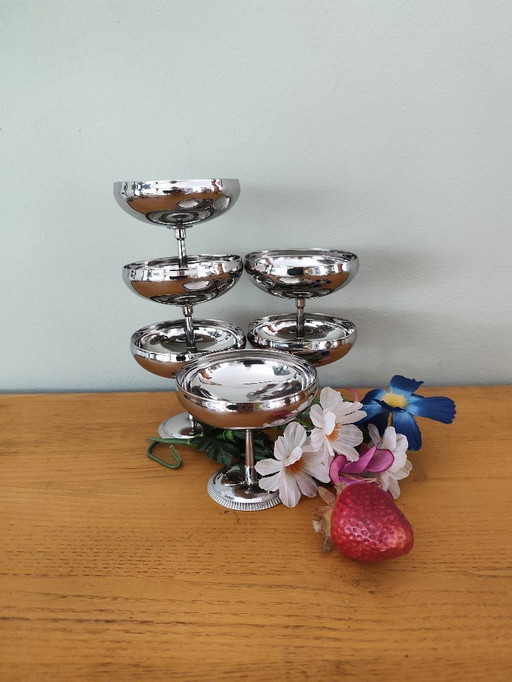 Set mit 6 Letang Rémy Eisbechern