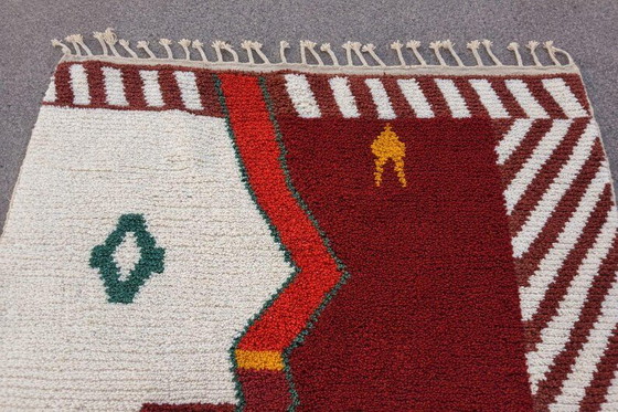 Tapis Rouge Berbère En Laine 200/270 – Wool (photo 7 of 8)