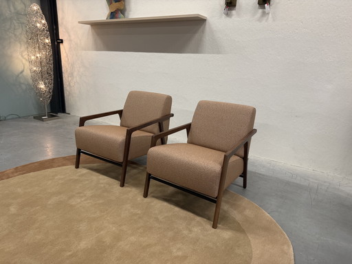 2 fauteuils Harvink Splinter Twinwool