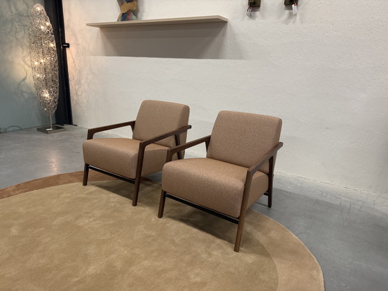 Image 1 of 2 fauteuils Harvink Splinter Twinwool