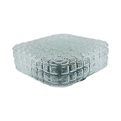 Lámpara de techo Cube Glass - Staff Leuchten, Alemania, años 70.
