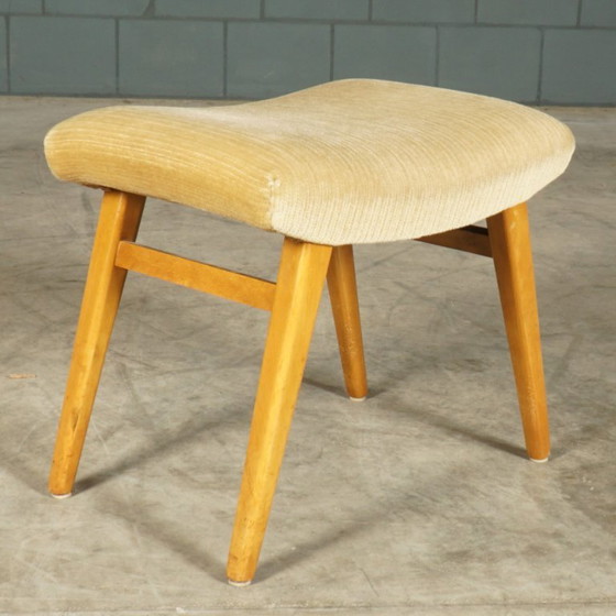 Canapé-lit vintage avec fauteuil – années 1960 – Coins salon, Velvet, Wood (photo 34 of 34)