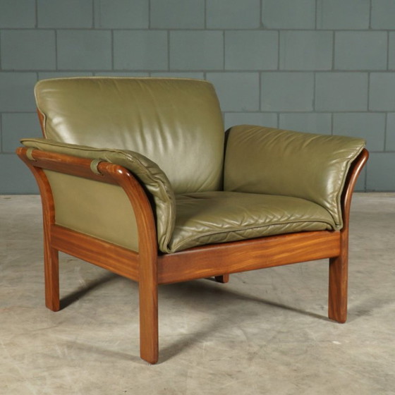 Poltrone vintage ‘Scala’ - Dreipunkt International - anni '80 – Leather, Wood (photo 2 of 11)