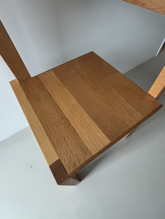 Image 1 of Gerrit Rietveld style handmade corner chair