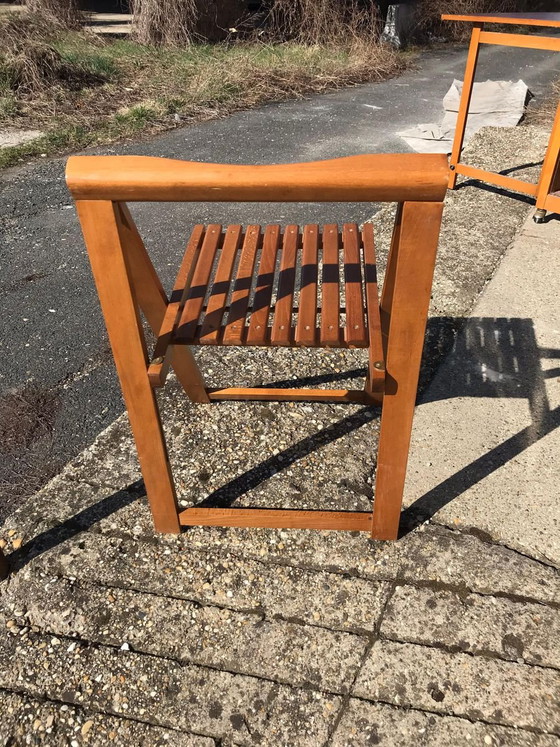 Uitschuifbare Eettafel & 2 Stoelen, jaren 60, Set van 3 – Eetkamerset (photo 5 of 11)