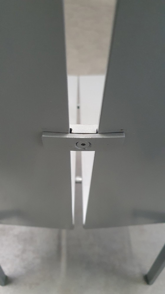 Image 1 of 6x Frans van Praet vintage stoelen belgo chrom 2000s minimalistisch design