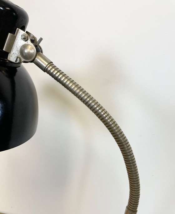 Image 1 of Lampada da tavolo industriale da officina tedesca di Reif Dresden, anni '50