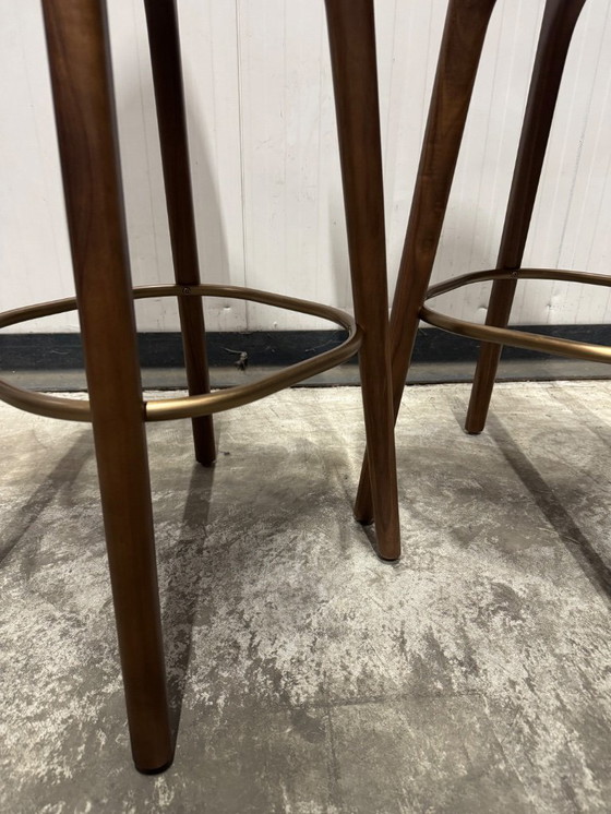 Image 1 of Sgabello da bar con schienale alto Stellar Works Utility (set da 2)