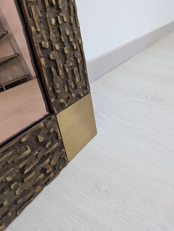 Image 1 of Frigerio Desio - Luciano Frigerio - Espejo - Juanita - Bronce, Latón