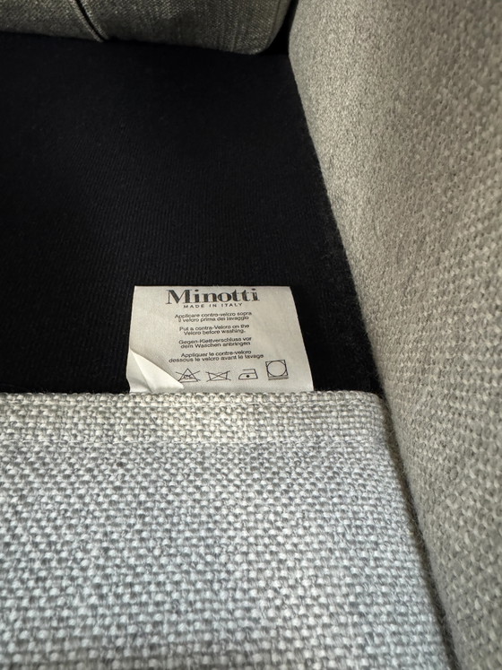 Image 1 of Minotti Hamilton Canapé Stoff Gris Canapé Ausstellungsstück