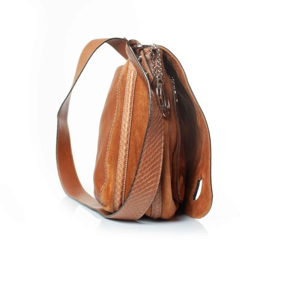 Image 1 of Cartier, Marcello Leder-Umhängetasche