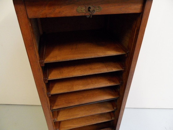 Image 1 of Antique roller shutter cabinet
