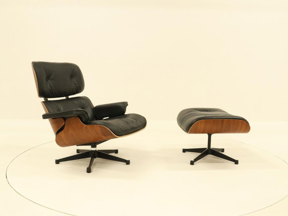 Image 1 of Eames Lounge Chair & Ottoman XL version by Charles & Ray Eames