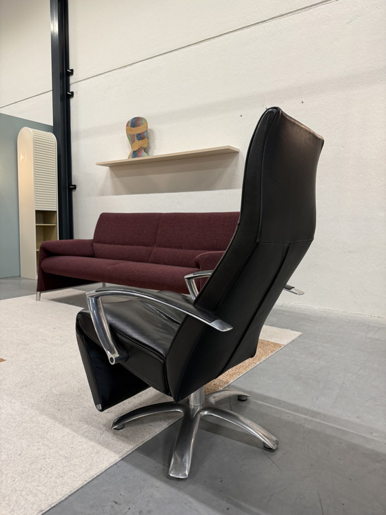 Image 1 of Jori Brainbuilder Relaxsessel, schwarzes Leder, MEDI