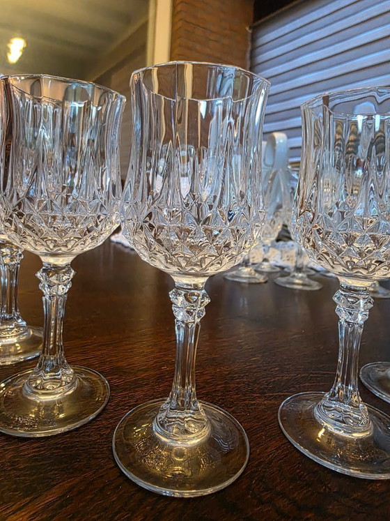 Image 1 of 6x Crystal d'Arques "Longchamp"