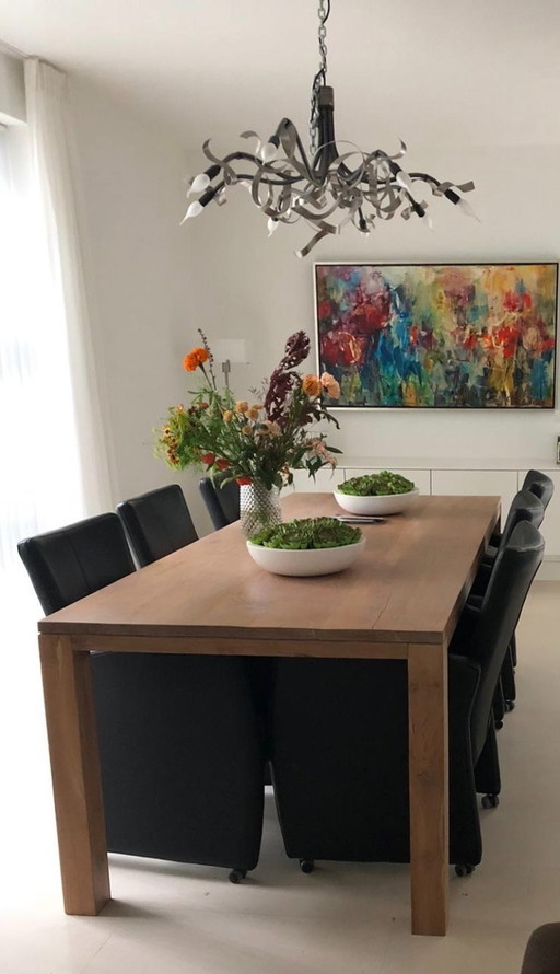 Table de salle à manger en teck