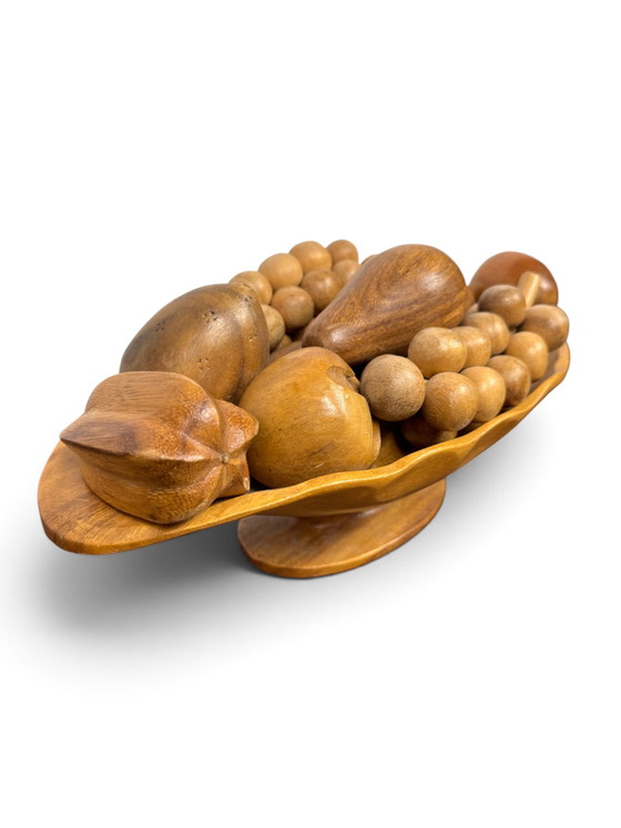 Italienische Obstschale aus Holz – Schalen, Wood (photo 3 of 5)