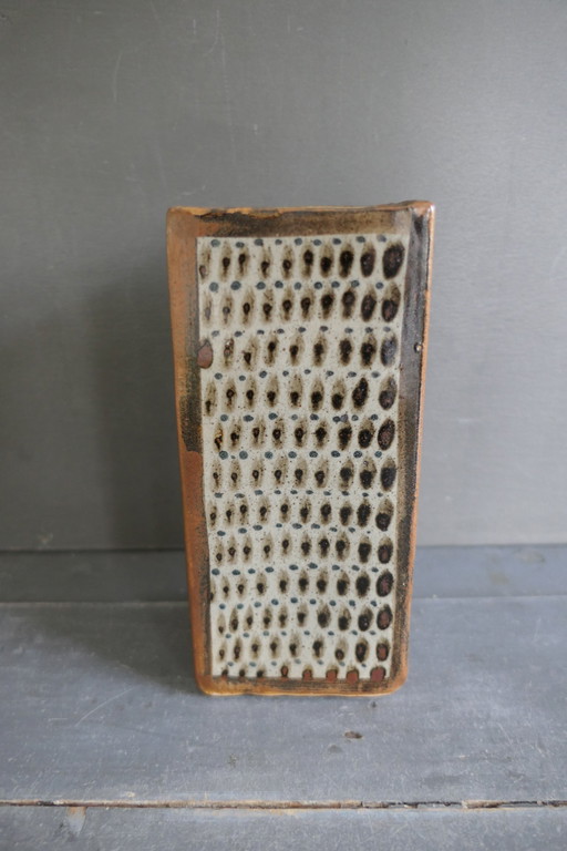 Vintage Tonala Mexico Block Vase Jorge Wilmot