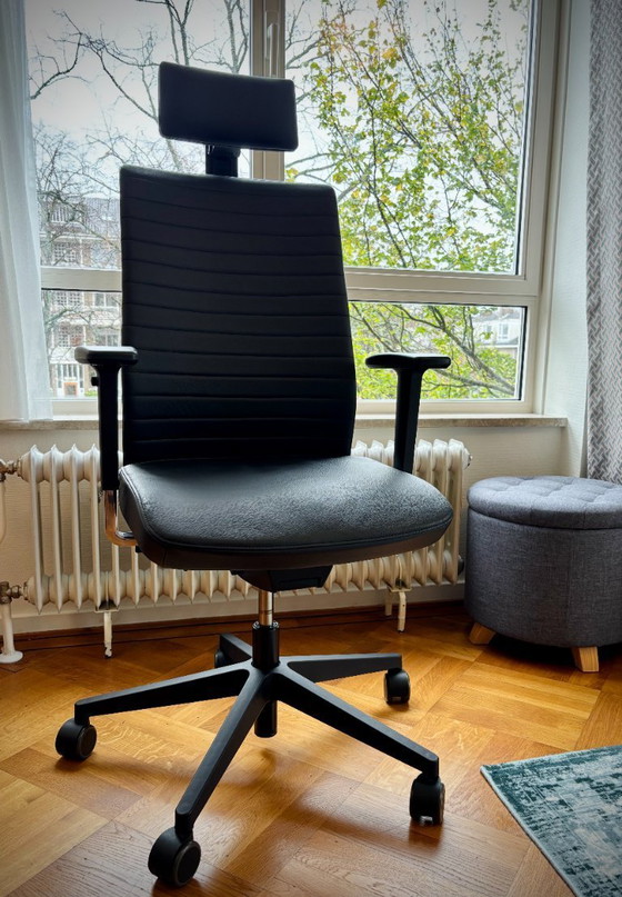 Image 1 of Bureaustoel KÖHL TEMPEO echt leder