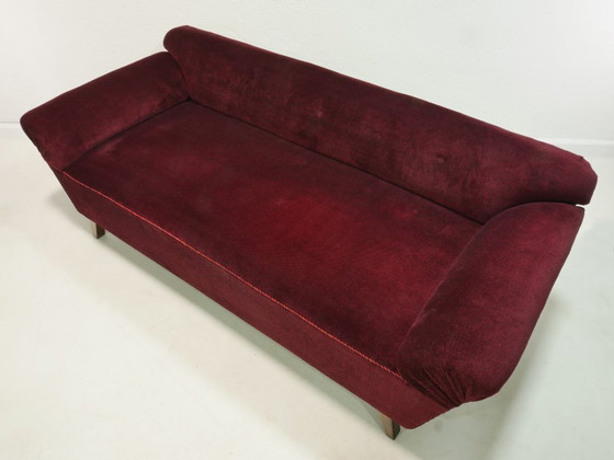 Image 1 of Canapé vintage avec pouf, canapé, années 60, Germany