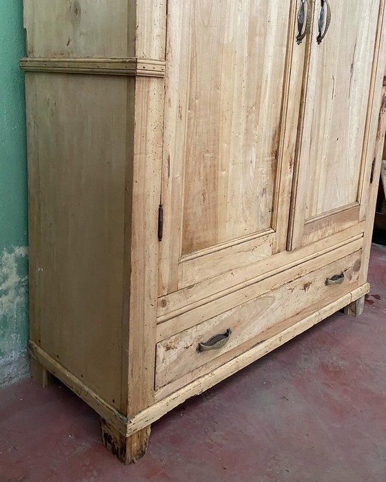 Image 1 of Armadio italiano rustico primi 900 legno massello