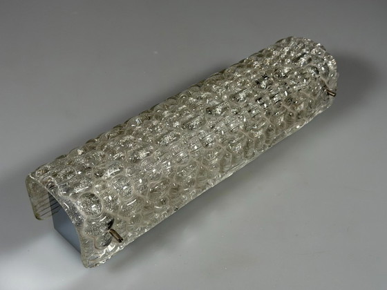 Image 1 of 60er 70er Jahre Wandleuchte Wandlampe Wall Sconce Eis Glas Space Age Design