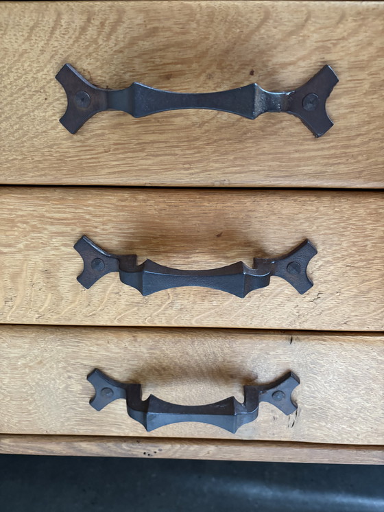 Image 1 of Divisorio/armadietto da parete brutalista di Bram Sprij