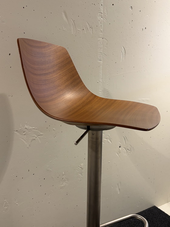 Image 1 of Mobile bar Lapalma con 4 sgabelli (noce)