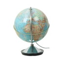 Beleuchtete Globuslampe 1967