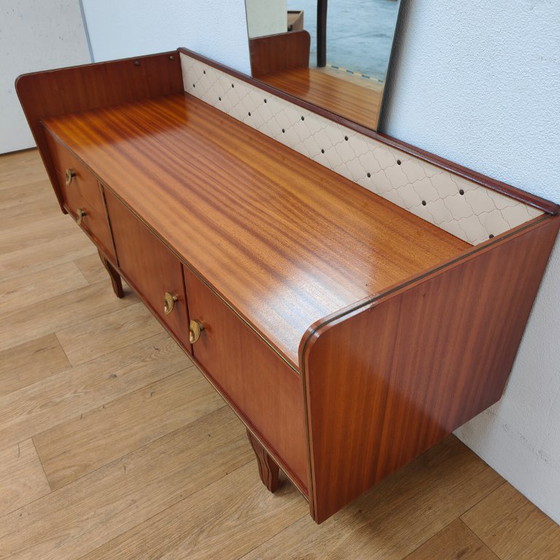 Image 1 of Meuble de rangement vintage milieu du siècle, coiffeuse, buffet, meuble TV bas