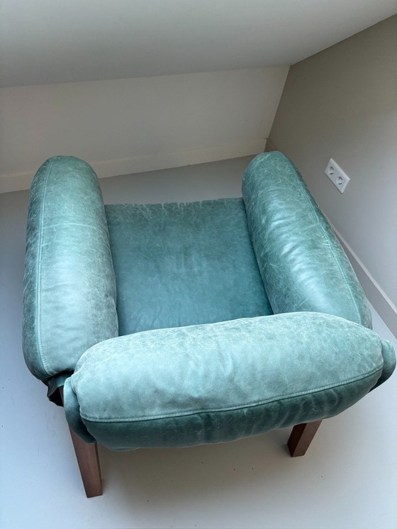 Image 1 of Piet Boon Kent Sessel, grünes Leder